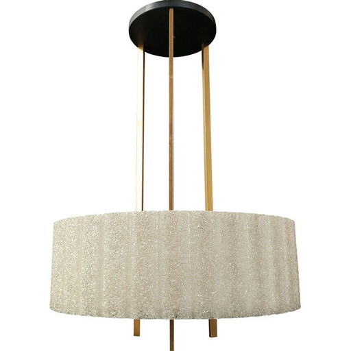 Plafonnier vintage Arlus 1950