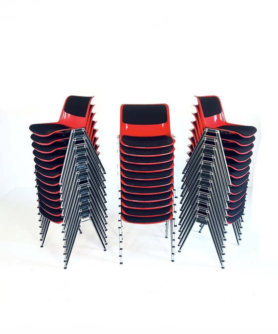 Image 1 of 6x Chaise Modus, Osvaldo Borsani, Tecno '70