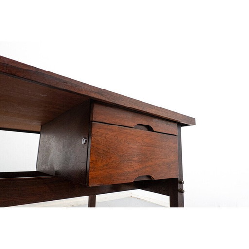 Bureau vintage en bois de Sergio Rodrigues, Brésil 1960