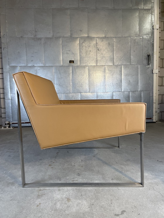 Image 1 of 2X Fauteuils Lounge Bernhardt Design Par Fabien Baron