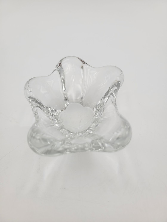 Image 1 of Vide Poche En Cristal Signé Daum