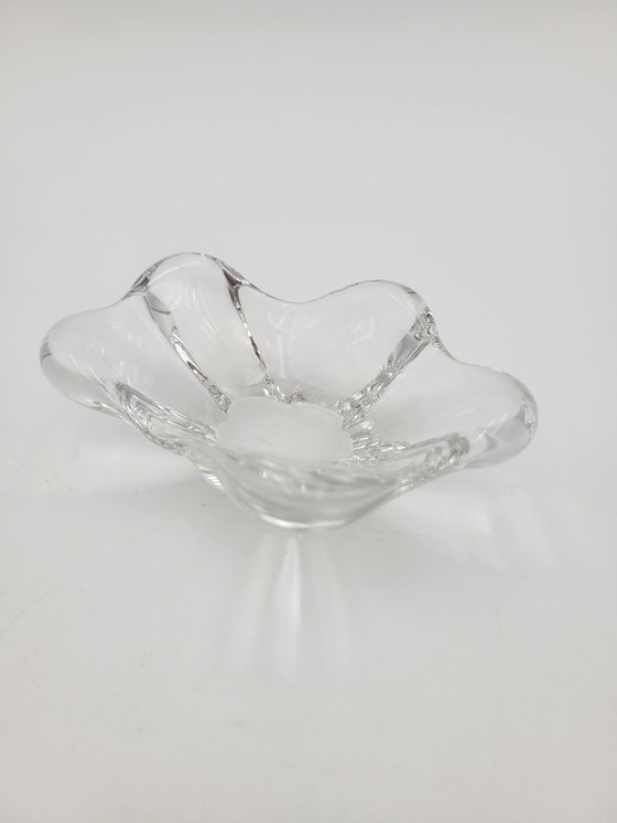 Image 1 of Vide Poche En Cristal Signé Daum