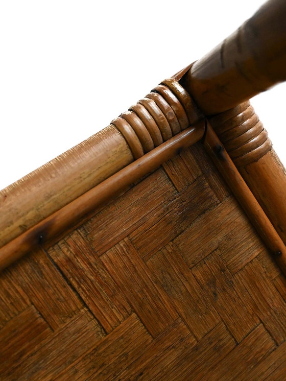 Image 1 of Bibliothèque en bambou vintage