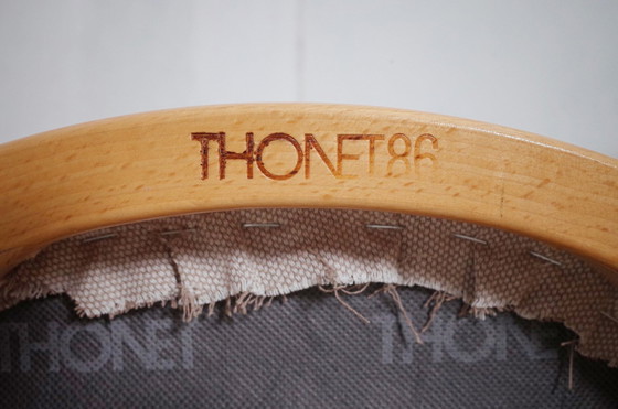 Image 1 of 1 de 6 chaises originales Thonet 209 bois courbé clair