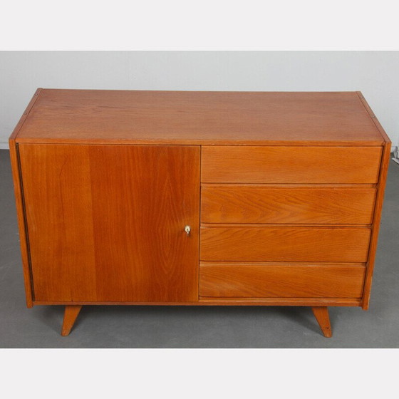 Image 1 of Commode vintage modèle U-458 en chêne par Jiri Jiroutek pour Interier Praha, Tchécoslovaquie 1960
