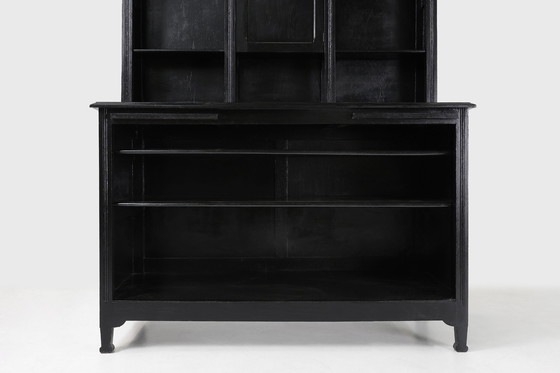 Image 1 of  Cabinet Farmacist Art Nouveau en chêne, France, 1910