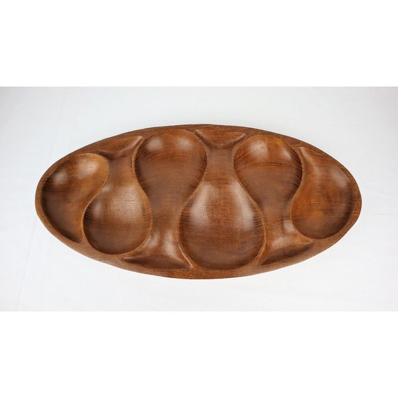 Image 1 of Plateau vintage en teck par Laur Jensen, 1960s