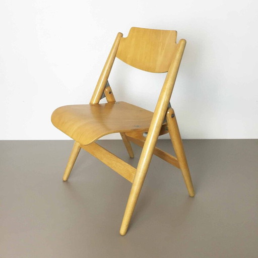 Chaise pour enfants "SE18" de Wilde & Spieth en bois, Egon EIERMANN - 1960s