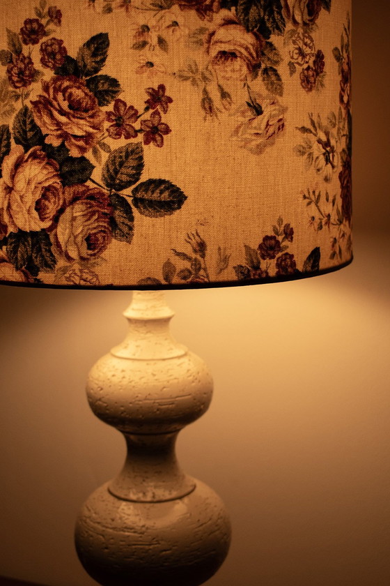 Image 1 of Lampe de table en céramique allemande