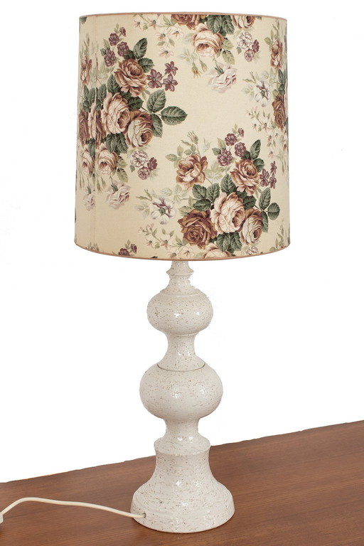 Lampe de table en céramique allemande