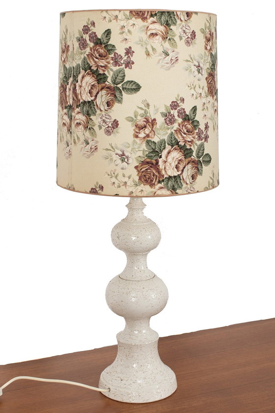 Image 1 of Lampe de table en céramique allemande