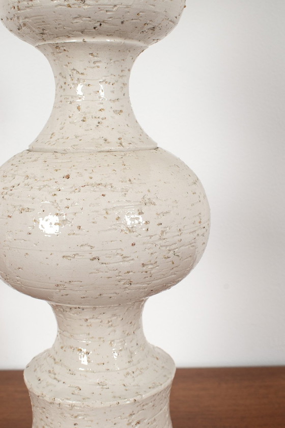 Image 1 of Lampe de table en céramique allemande