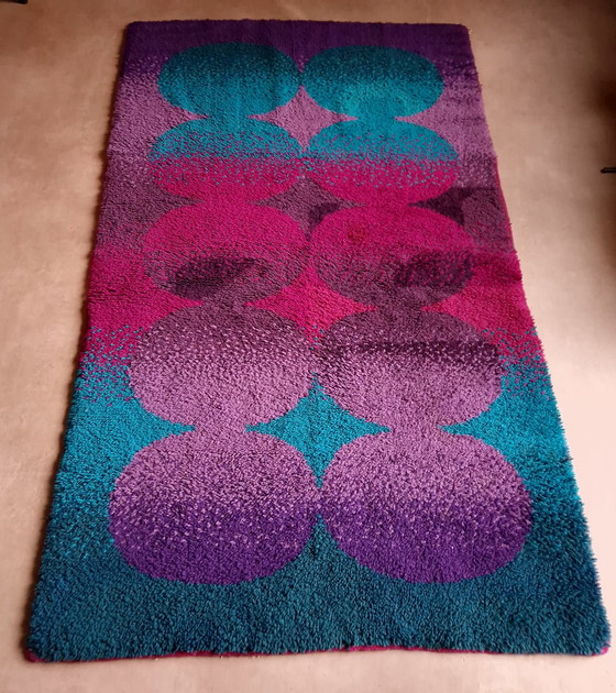 Image 1 of Tapis Vintage 70's Tapis en laine