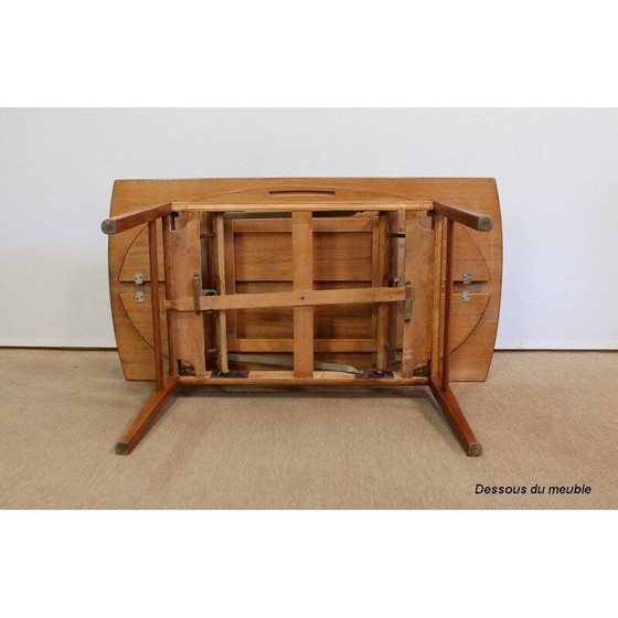 Image 1 of Table scandinave vintage Sesam en teck par Folke Ohlsson pour Tingströms, 1960