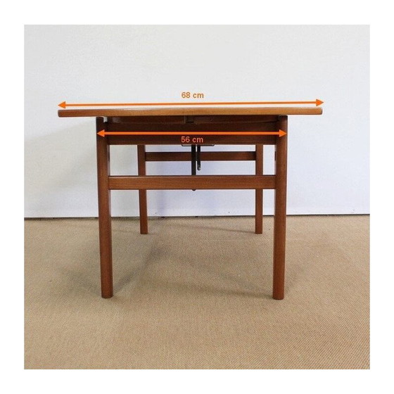 Image 1 of Table scandinave vintage Sesam en teck par Folke Ohlsson pour Tingströms, 1960