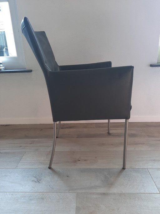 2× Chaise de salle à manger Bert Plantagie Model Arc