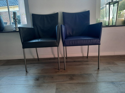 2× Chaise de salle à manger Bert Plantagie Model Arc