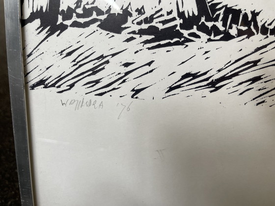 Image 1 of Lithographie signée 1976, 4/12