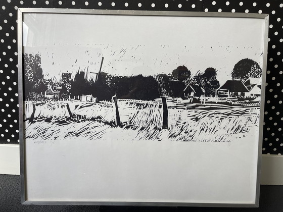 Image 1 of Lithographie signée 1976, 4/12