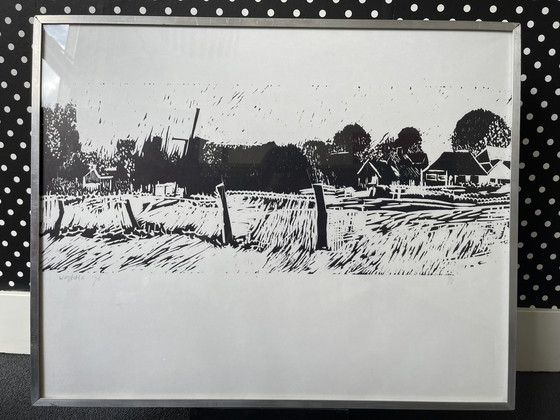 Image 1 of Lithographie signée 1976, 4/12