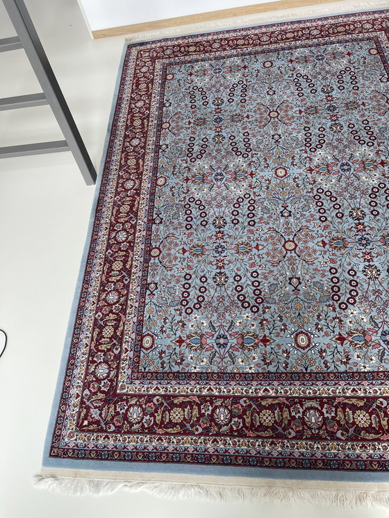 Image 1 of Tapis Hereke laine/soie