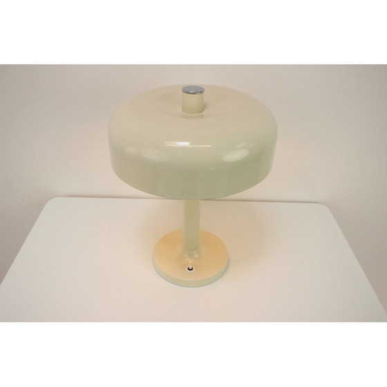 Image 1 of Lampe de table vintage en chrome et métal pour Napako, Tchécoslovaquie 1970