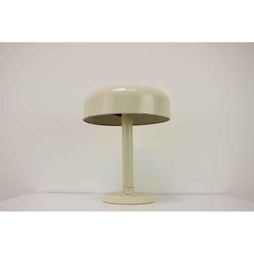 Lampe de table vintage en chrome et métal pour Napako, Tchécoslovaquie 1970