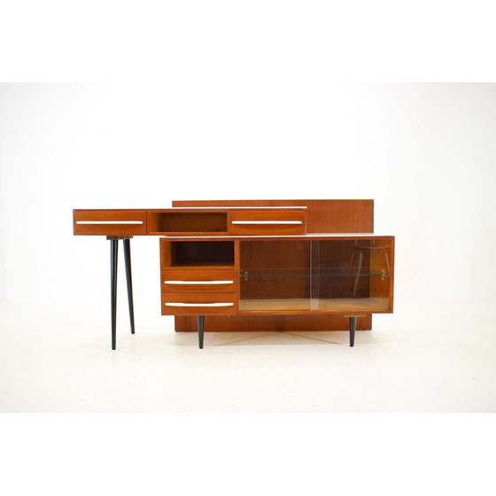 Image 1 of Ensemble modulaire vintage de bureau et de commode par M.Pozar, Tchécoslovaquie années 1960