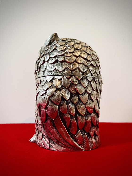 Image 1 of Seau à glace vintage italien Mauro Manetti - Hibou