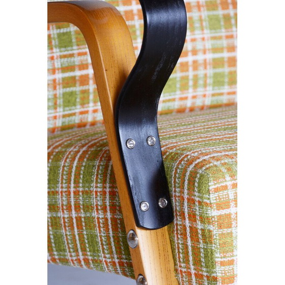 Image 1 of Paire de fauteuils vintage en chêne par Tatra Pravenec, Tchécoslovaquie 1950