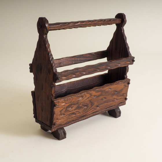 Image 1 of Porte-revues brutaliste