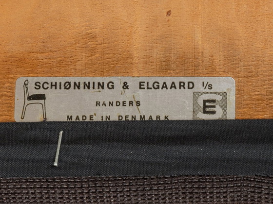 Image 1 of  Chaises de salle à manger des années 1960, Schiønning & Elgaard