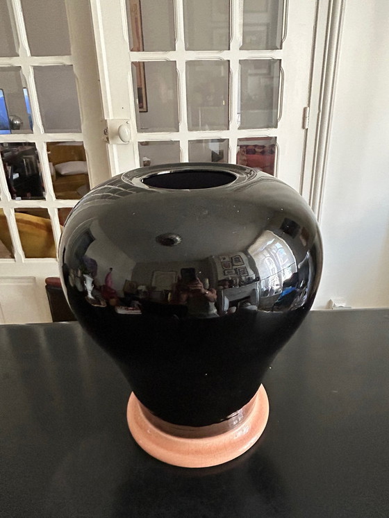 Image 1 of Grand Vase En Céramique 1980