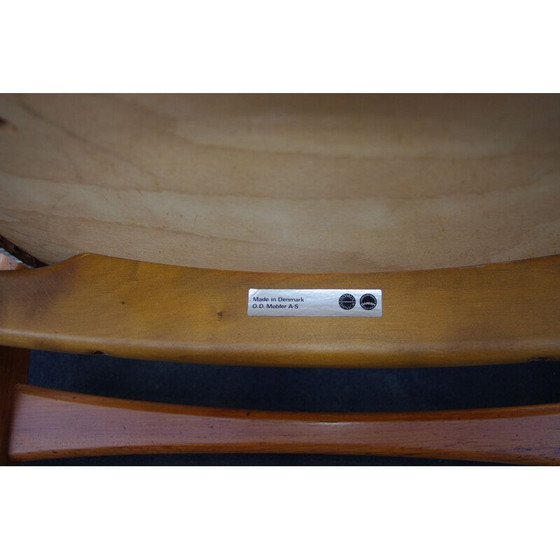 Image 1 of Fauteuil de bureau vintage par Eric Buch pour O.D Mobler, 1960