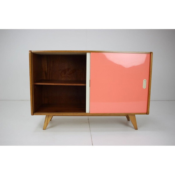 Image 1 of Buffet vintage en bois de chêne par Jiří Jiroutek, Tchécoslovaquie 1960