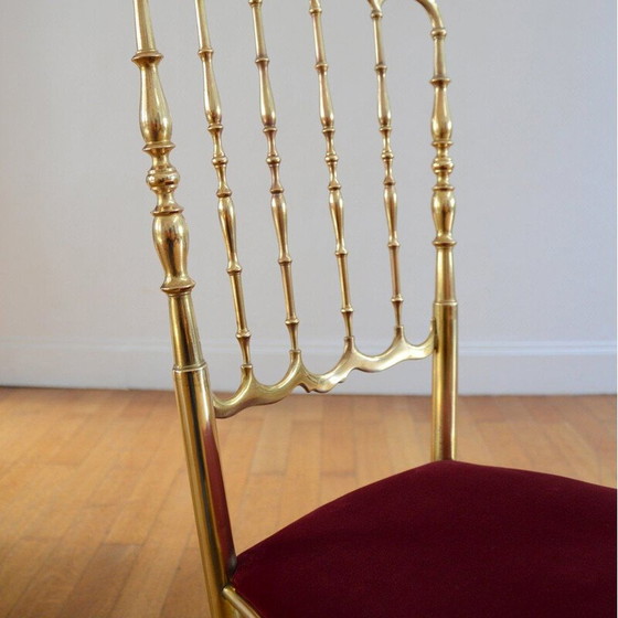 Image 1 of Vintage Chiavari Hollywood Regency chair, Italy 1960s