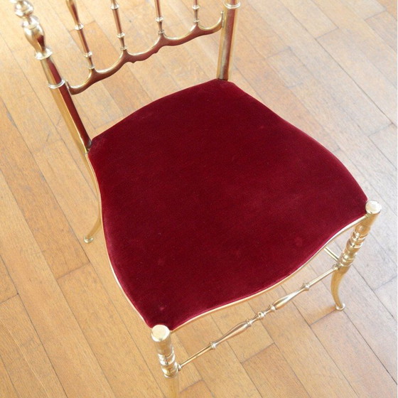 Image 1 of Vintage Chiavari Hollywood Regency chair, Italy 1960s