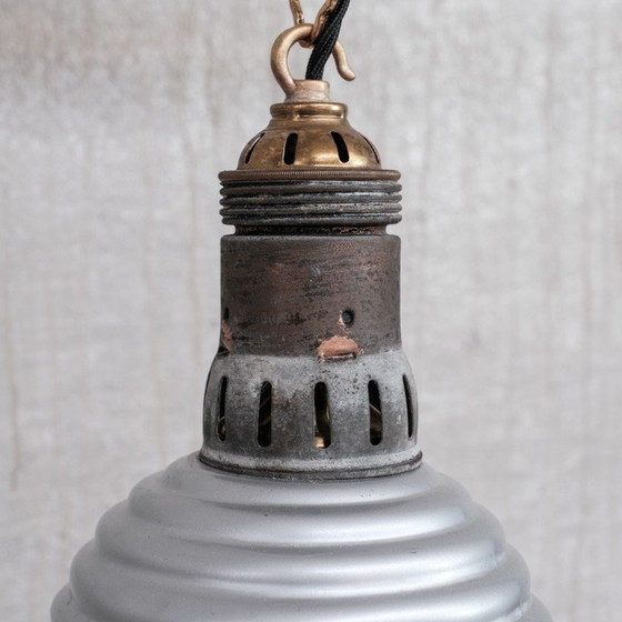 Image 1 of Lampe suspendue en verre Mercury, France 1930s