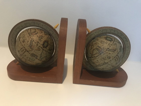 Image 1 of 2X serre-livres vintage