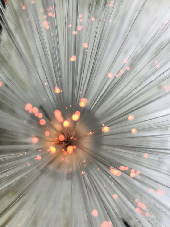 Image 1 of Lampe Vintage • Apollo • Bmf • Fibre Optique • Space Age • 1970