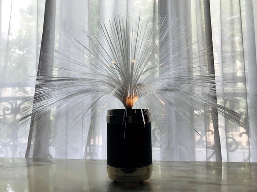 Lampe Vintage • Apollo • Bmf • Fibre Optique • Space Age • 1970