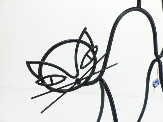 Image 1 of Chandeliers Chats Gunnar Ander Ystad Metall 1950 Suède