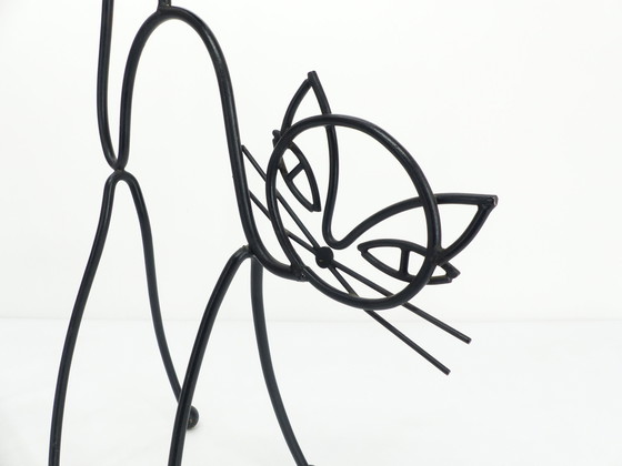 Image 1 of Chandeliers Chats Gunnar Ander Ystad Metall 1950 Suède