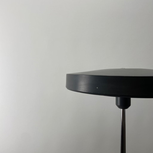 Lampe de table grise et argentée Timor 69 par Louis Kalff pour Philips 1970