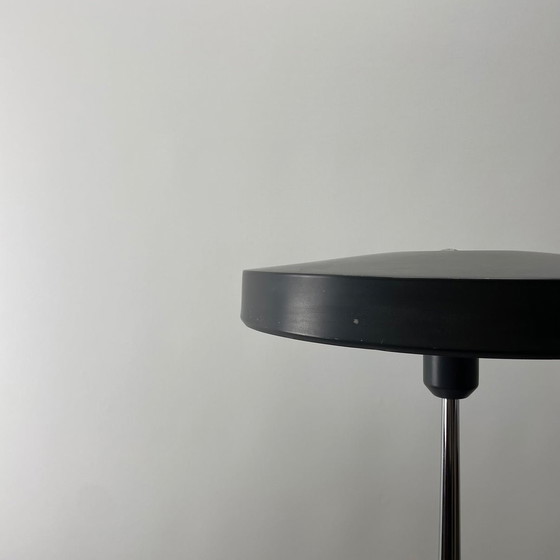 Image 1 of Lampe de table grise et argentée Timor 69 par Louis Kalff pour Philips 1970