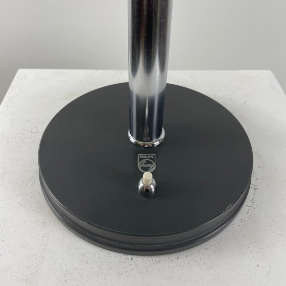 Image 1 of Lampe de table grise et argentée Timor 69 par Louis Kalff pour Philips 1970