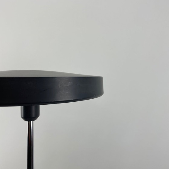Image 1 of Lampe de table grise et argentée Timor 69 par Louis Kalff pour Philips 1970