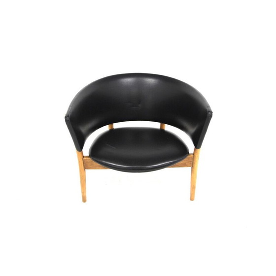 Image 1 of Fauteuil scandinave vintage "Rondell" par Erik Wørtz pour Möbel-Ikea, Suède 1960