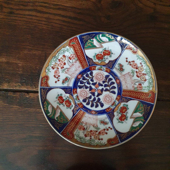 Image 1 of 4x Plaques d'or Imari