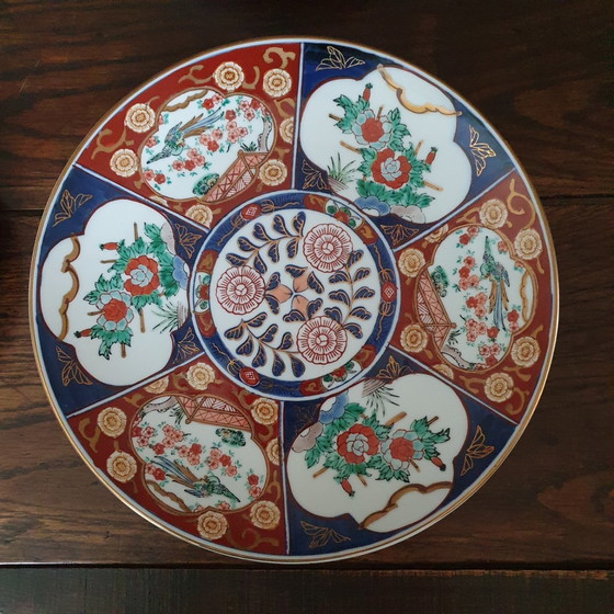 Image 1 of 4x Plaques d'or Imari